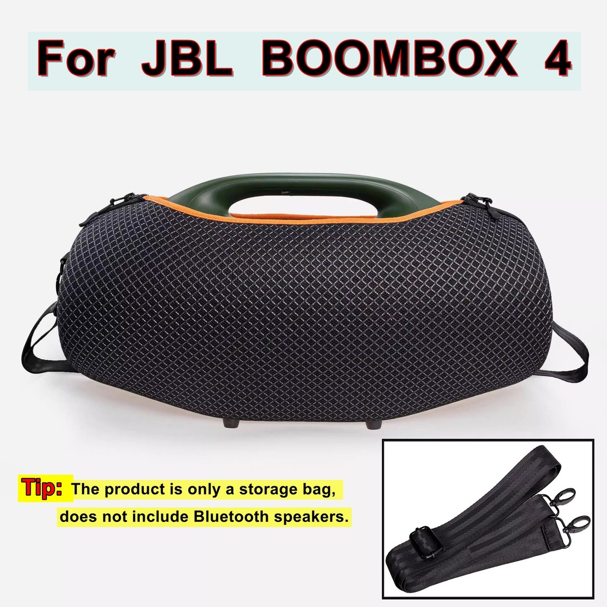 Hard Carrying Case For JBL BOOMBOX 4 Bluetooth Speaker Travel