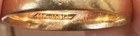 VINTAGE JABEL 14K GOLD RING/BAND 6-7g — photo 3