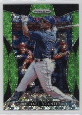 2019 Panini Prizm Lime Green Donut Circle 197/199 Michael Brantley #51 0l8y