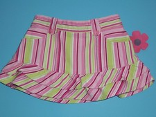 Gymboree girls VTG "SWEETHEART" SKORT...PINK STRIPED...3-6mth...2005 TAG