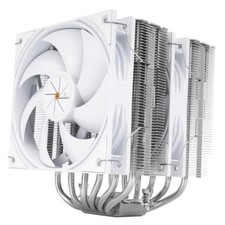 Peerless Assassin 120 White V3 CPU Air Cooler, 6 Heat Pipes Heatsink Cooler