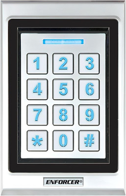 SK-B141-PQ Bluetooth Access Controller, Single-Gang Keypad with Prox; App-Based