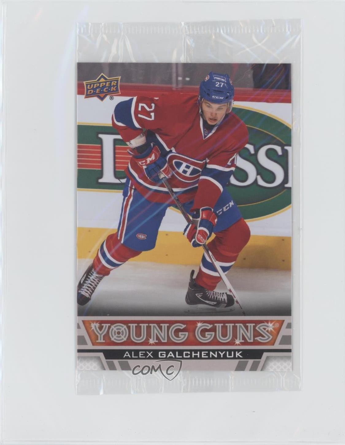 2013-14 Upper Deck Young Guns Oversized Alex Galchenyuk #203 Rookie RC 8tn