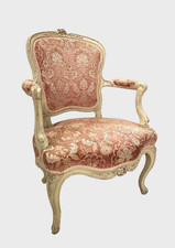 Fauteuil peint époque Louis XV