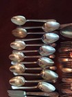 66 Piece 1847 Rogers Bros Adoration Silverplate Flatware Silverware Set — photo 8