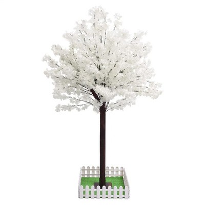 59/70in US STOCK Artificial Cherry Blossom Tree Sakura Tree Decor Cherry Blossom