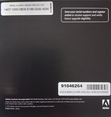 Adobe Creative Suite 5.5 Design Premium Desktop Publishing Upgrade für Windows