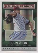2014 Panini Elite Extra Edition 18/25 AJ Vanegas #49 Auto 0c2