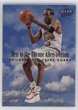 1999-00 Fleer Ultra Heir to the Throne Allen Iverson #1HT HOF 14mg