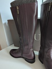 Ladies Duo Rich Purple Knee High Boots Size 6