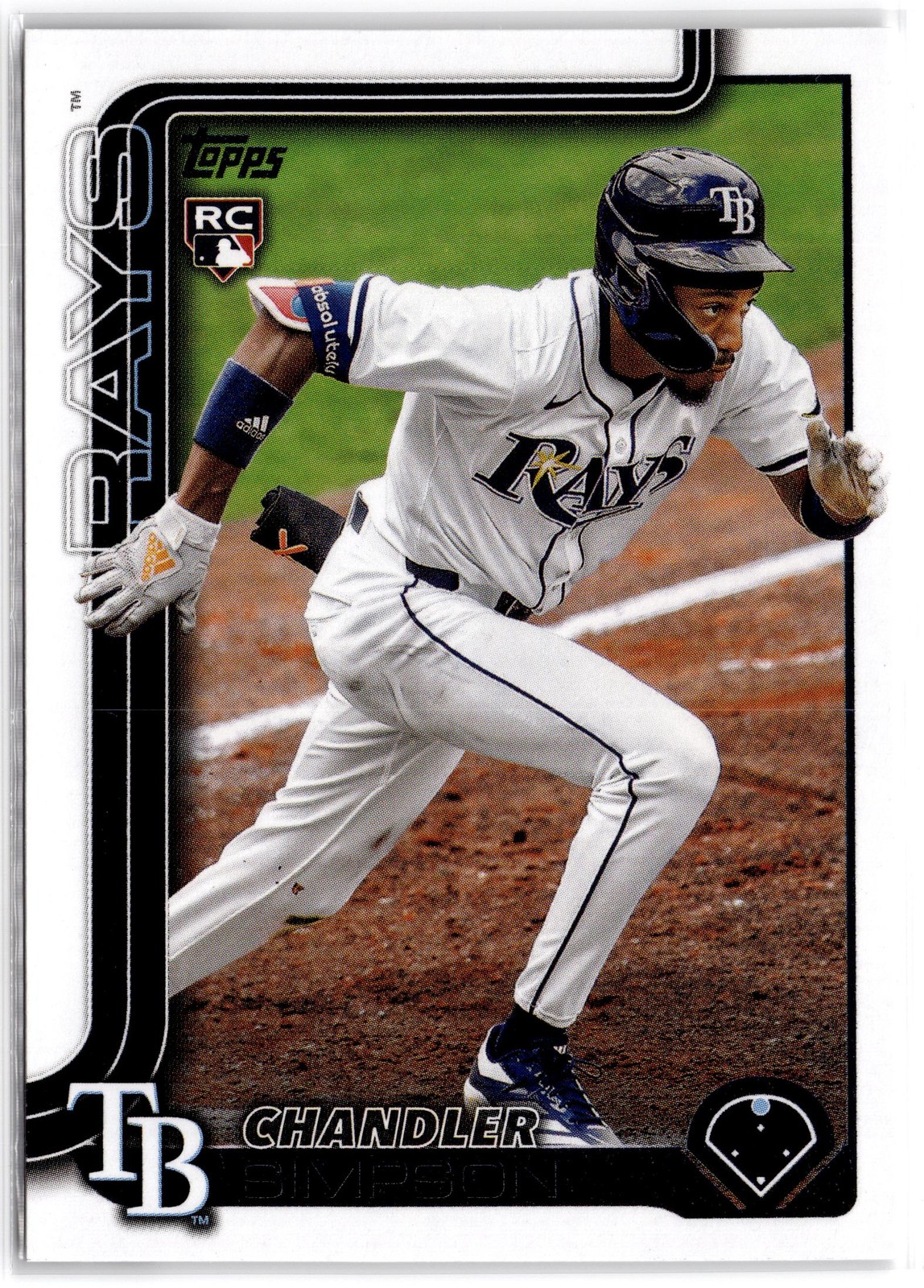 2025 Topps Update Chandler Simpson #US277 Rookie Tampa Bay Rays