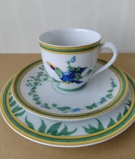 Hermes Tucan Cup Saucer Plate From Japan