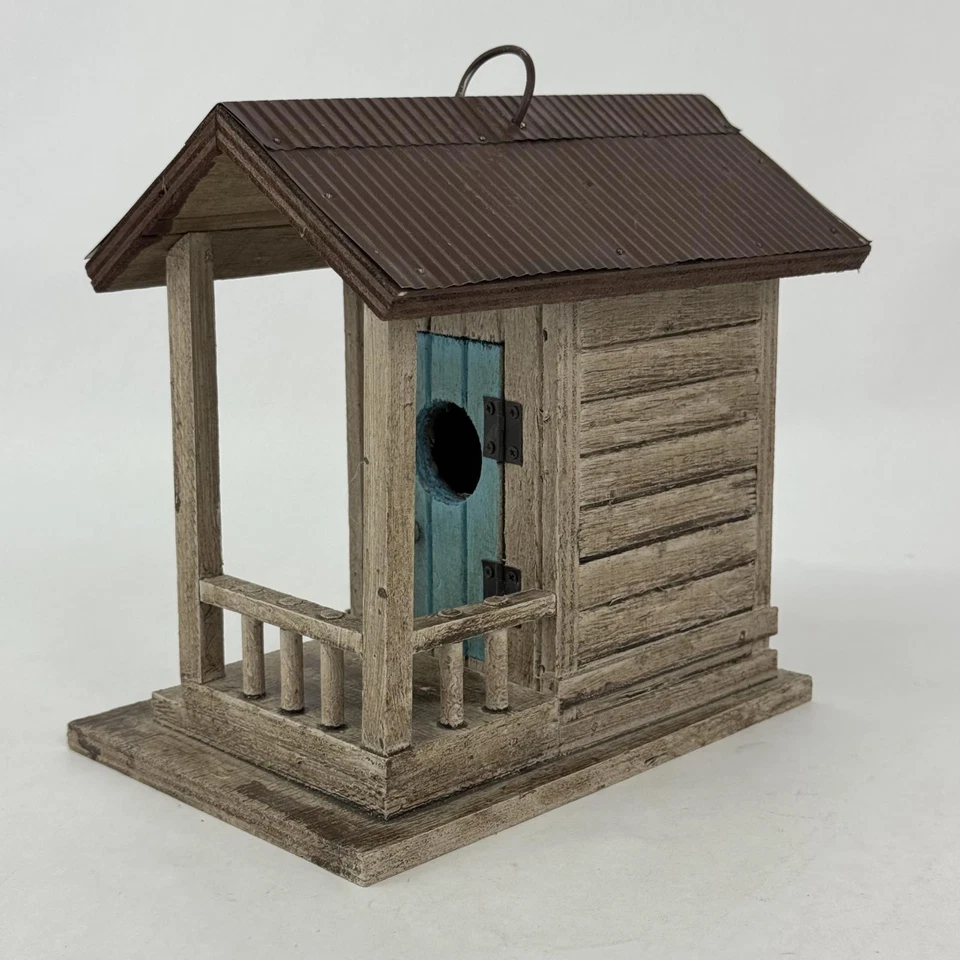 Songbird Essentials Boat Shack Birdhouse Real Tin Roof - Image 2 of 4