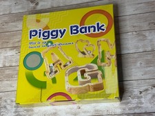 Wooden Letter Piggy Bank   Letter K