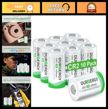 10 Pack CR2 Lithium Batteries 3V Long Lasting for Rangefinders & More