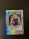 Yuki Kawamura 2024-25 Donruss Optic Rated Rookie Autograph Holo Silver RC Auto