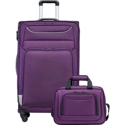 Koffer Set Reisegepäck Trolley Soft 80cm  TSA Schloss Spinner Rolly