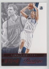 2014-15 Panini Prestige Bonus Shots Red 126/199 Dirk Nowitzki #128 HOF 0ad