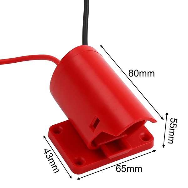 Estuche Batería Compacto 12V con Fusible Integrado para Configuración Rápida y Seguridad