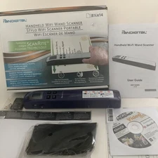 Pandigital Handheld Wifi Wand Scanner S8X1102WH 8.5” X 14” 1200 DPI NEW Open Box