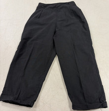 1960's Girls Pedal Pushers Black Size 14 
