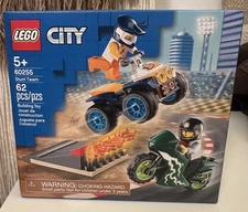 NEW! LEGO CITY 60255 STUNT TEAM / RACING / MOTORCYCLE / QUAD BIKE / RAMP