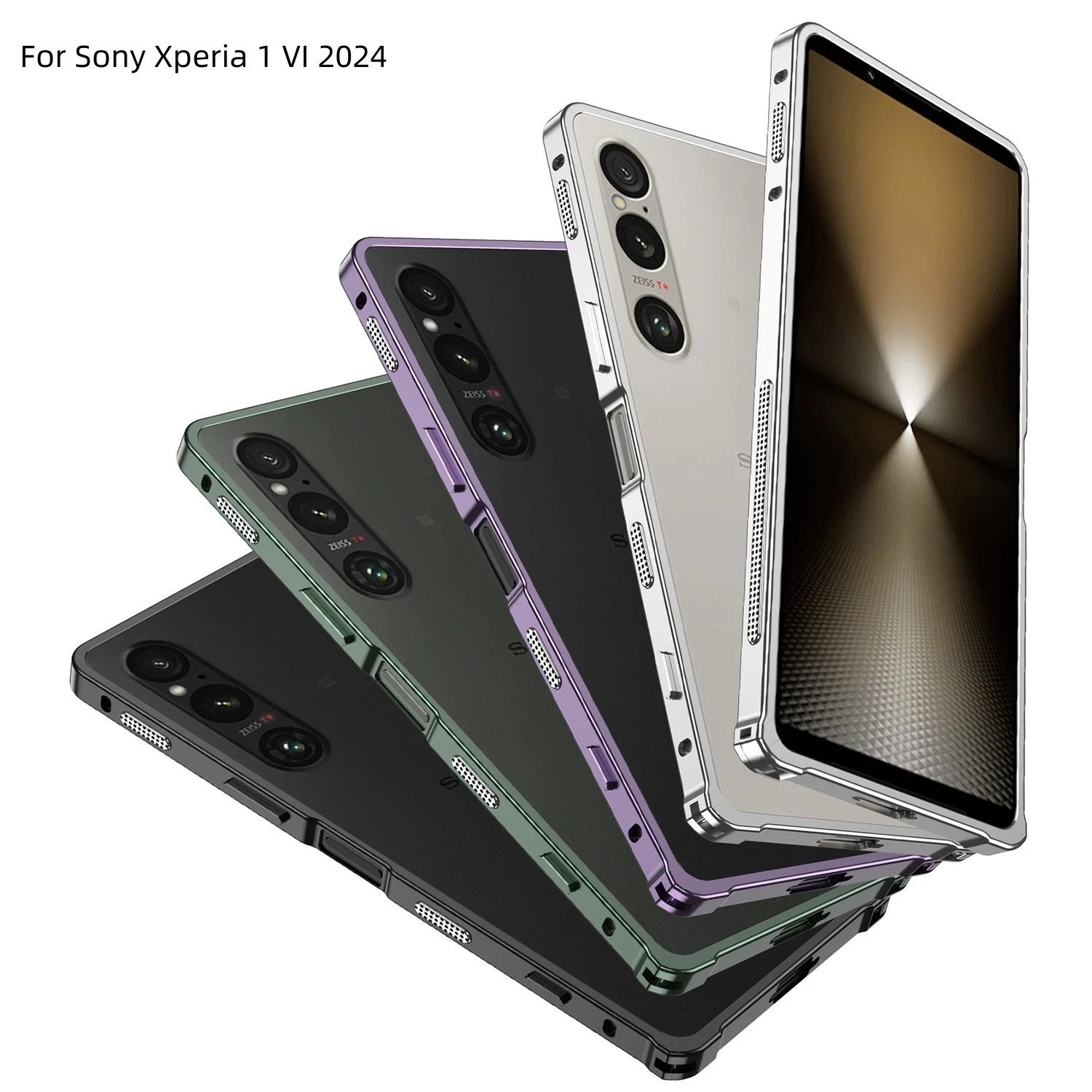 Aluminum Alloy Metal Frame Bumper Cover For Sony Xperia 1 VII , Xperia 1 VI - 第 3 张/共 19 张
