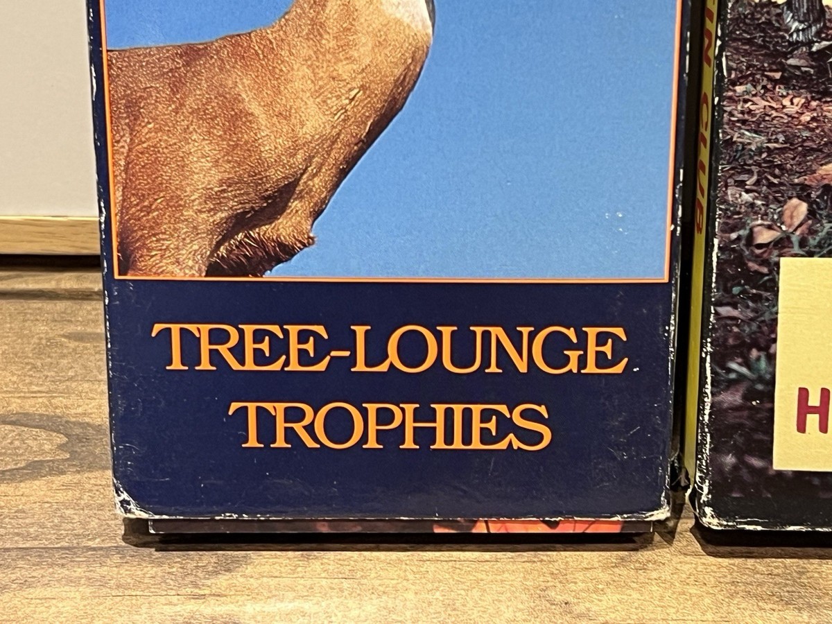 VTG Tree Lounge Hunting VHS Tapes Set Of 3 Redneck Huntin Club