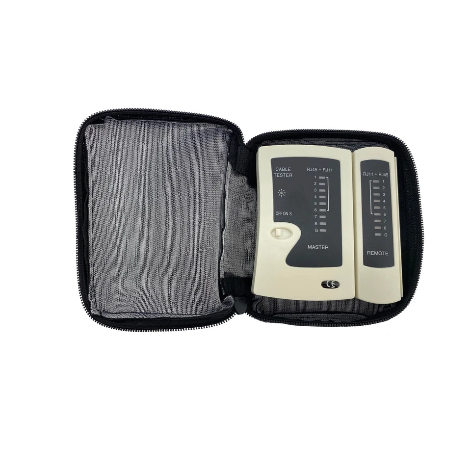 Netzwerktester Kabeltester Leitungstester ISDN LAN DSL RJ11/12/45 Cat.3/5/6/7 - Bild 2 von 4