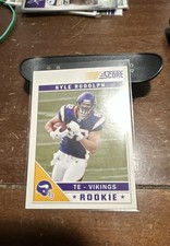 2011 Score - Rookie Kyle Rudolph #356 Jersey Number Partially Obscured (RC)