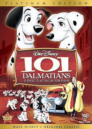 101 Dalmatians (Two-Disc Platinum Editio DVD - Foto 1 di 1