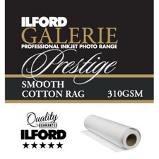 Ilford Galerie Prestige Smooth Cotton Rag Photo Paper Rolls 310GSM