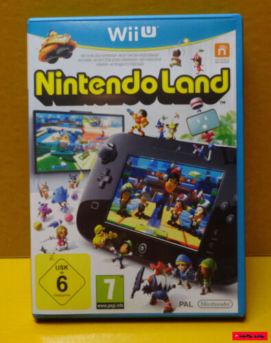 NINTENDO LAND - NINTENDO Wii U Spiel - gebraucht, Funktion getestet - Bild 1 von 4