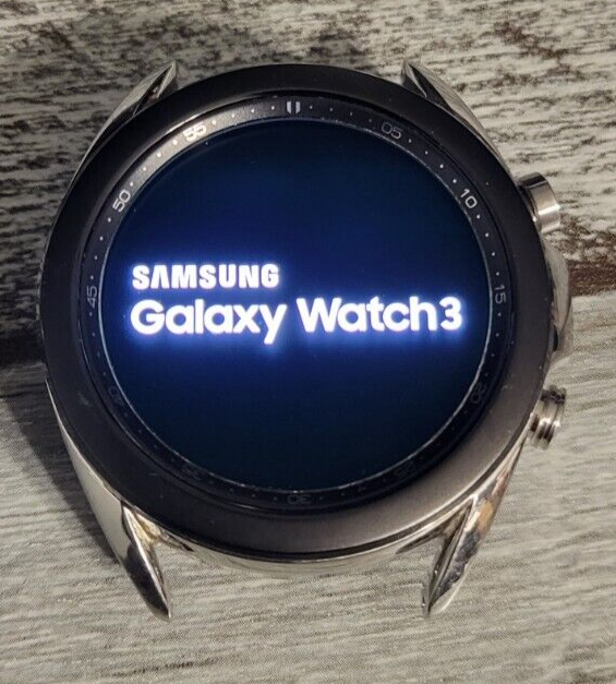 Samsung Galaxy Watch3 SM-R850 41mm Stainless Mystic Silver Bluetooth Very  Good