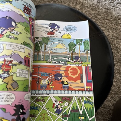 sonic select 1 Book One The Hedgehog Archie Comics | eBay