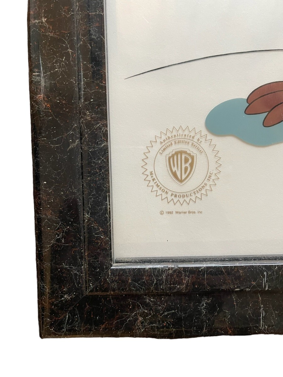 TAZ The Tasmanian Devil 1992 Limited Edition Sericel Warner