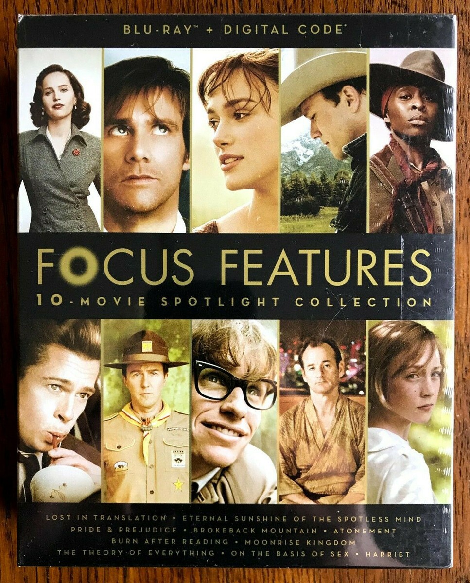 Focus Features 10-Movie Spotlight (10 Blu-rays + Digital) UNOPENED
