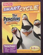 Brand NEW Factory Sealed Penguins of Madagascar Smart Cycle Game Cartridge