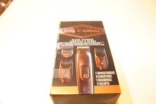 King C. Gillette Cordless Beard Trimmer includes 1 Trimmer, 3 Combs, New in box