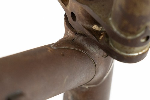 GRANDIS STEEL FRAMESET FRAME 80s VINTAGE LUGS COLUMBUS BICYCLE EROICA ROAD - Picture 2 of 20