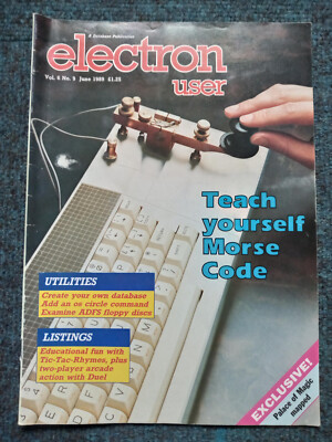 Electron User Magazine - Volume 6 Number 9 June 1989