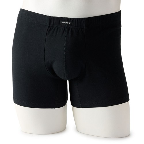 3Pack Pack Equipo TRUNK Brief Underwear BLACK Cotton Stretch men's