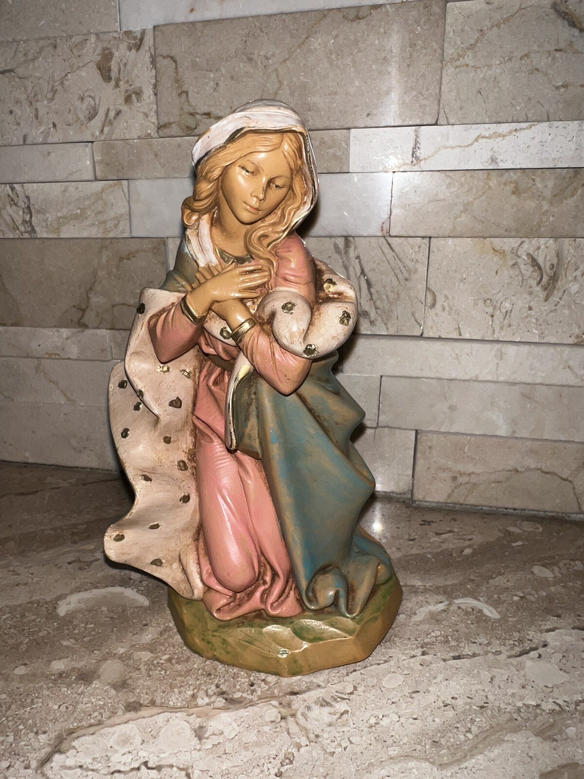 VINTAGE FONTANINI JOSEPH AND MOTHER MARY NATIVITY FIGURES eBay