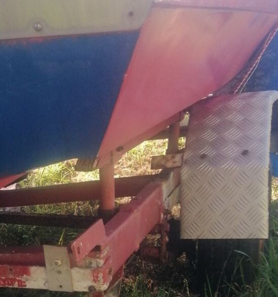 Speedboat on roadworthy trailer eBay