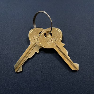 (2) HON Filing Cabinet Keys Cut Code 801E - 950E - SHIPPED W/ TRACKING!