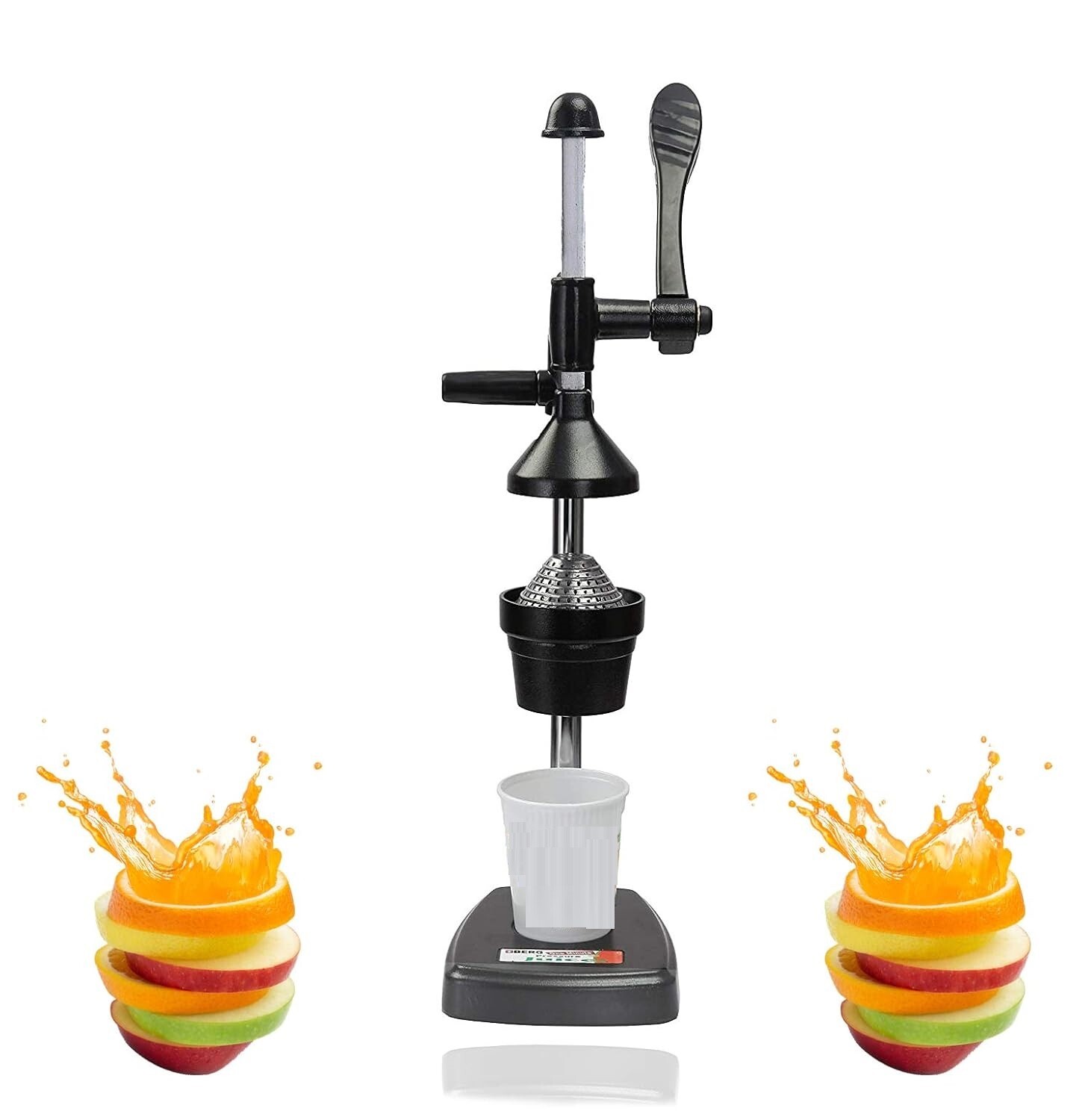 New Juicer Hand Press Citrus Cold Press Juicer Fruit Juicer Black Color