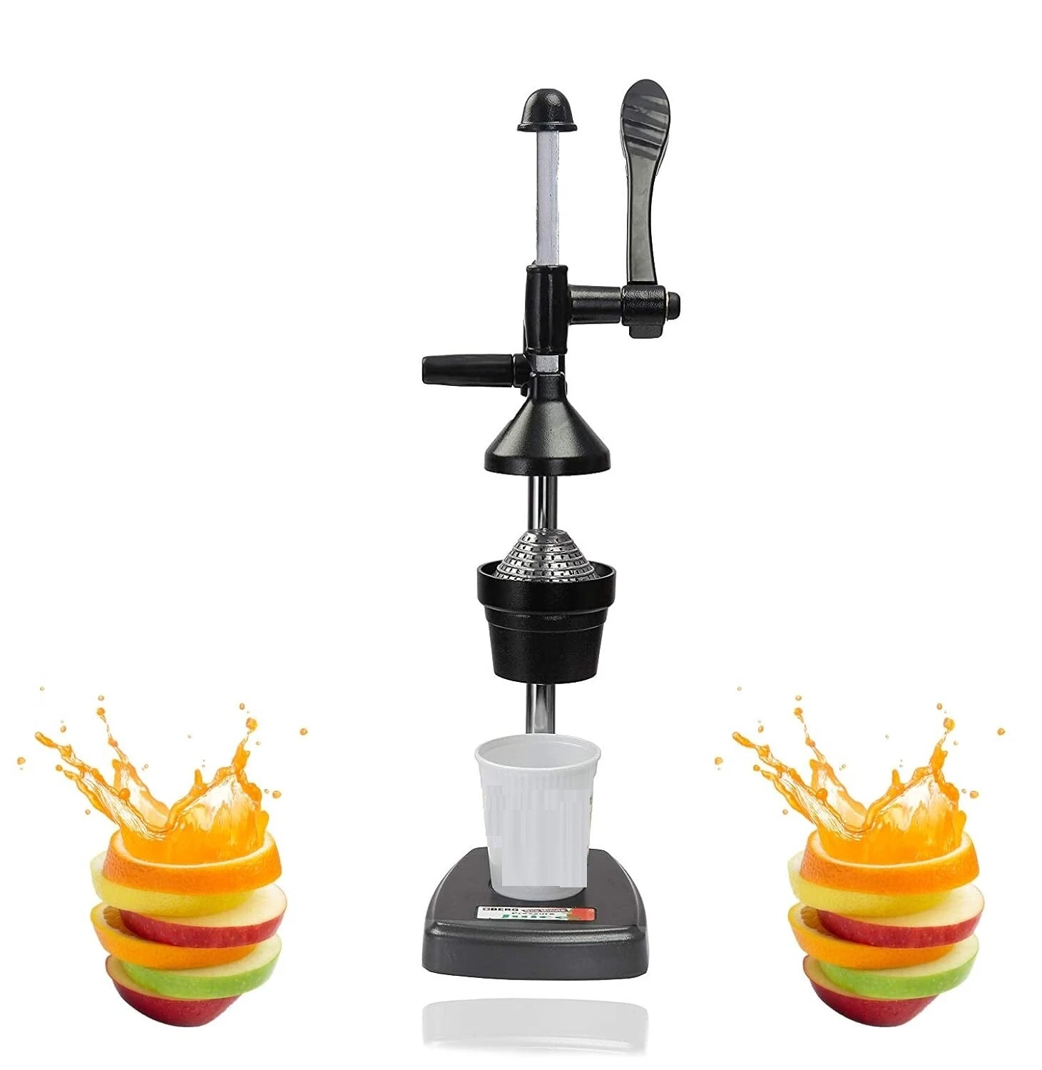 New Juicer Hand Press Citrus Cold Press Juicer Fruit Juicer Black Color