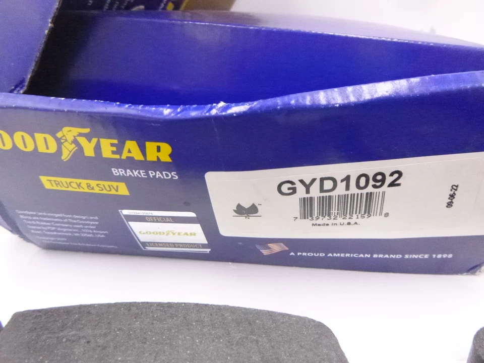 Pastillas de freno delanteras Goodyear GYD1092 de cerámica de carbono para GMC Sierra 1500 2007-2010 Foto 2 de 4