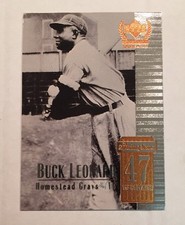 1999 Upper Deck Century Legends Buck Leonard #47 Baseball Card Nr/Mt