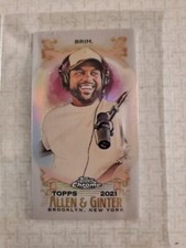 2021 Allen & Ginter Chrome Steelo Brim Mini Refractor- TV Personality MINT